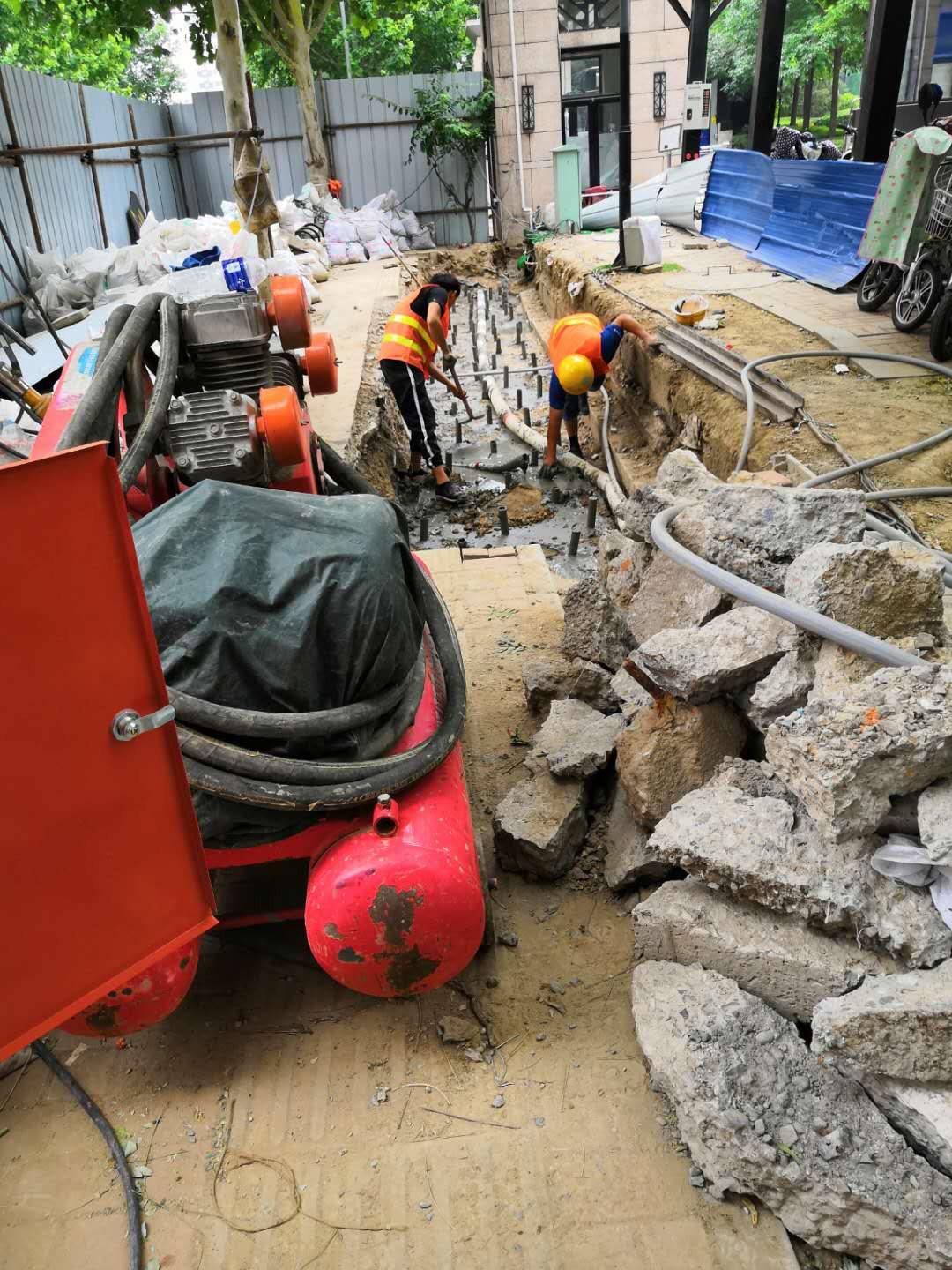 蔚县地基加固解决房子的地基下沉问题